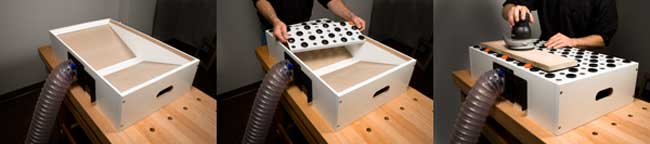 Dust Collection Downdraft Sanding Box